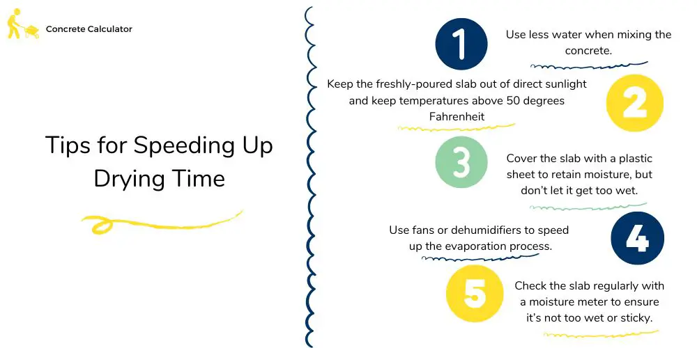 Tips To Speed Up Concrete Dry Time