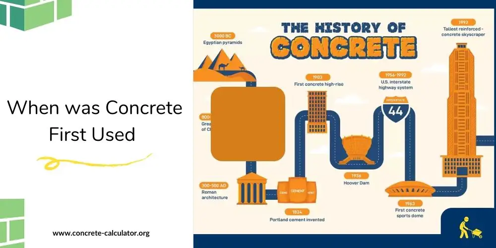 When Was Concrete First Used